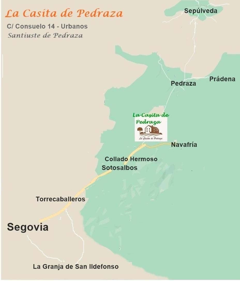 Vila La Casita De Pedraza Segovia Exteriér fotografie